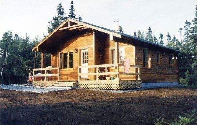 Haus in der Parzellierung