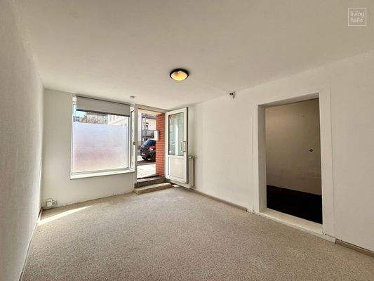 blick zum schaufenster