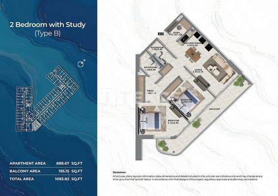 Luxury Lakeside Apartments in Dubai with 1% Monthly Payment Plan