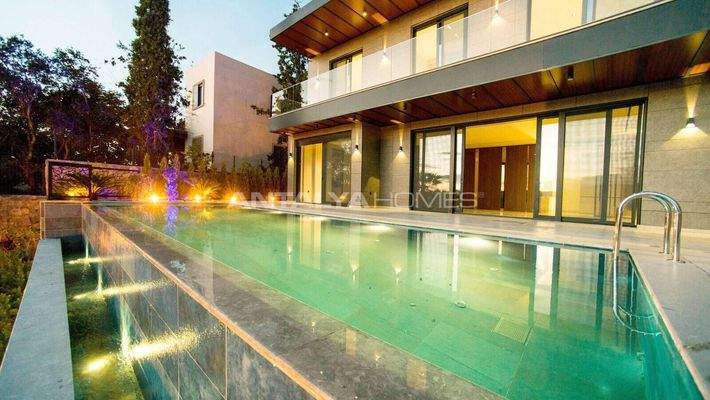 Sea-View House with Private Pool in Bodrum Yalıkavak
