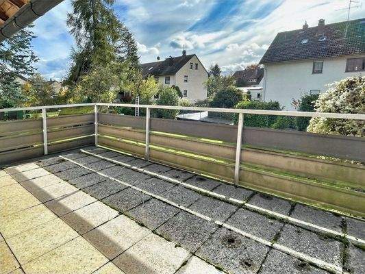 Außenansicht Balkon