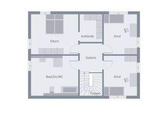 Grundriss Obergeschoss