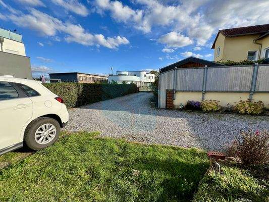 Ansicht zur Einfahrt