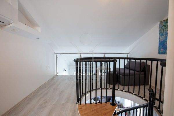 Zusätzlicher Schlafbereich auf der Galerie