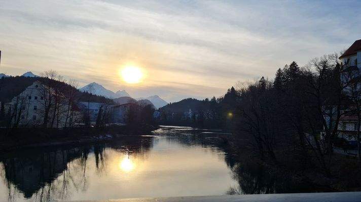 Abendstimmung am Lech