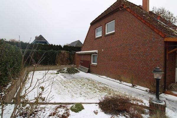 Geschützter Terrassenbereich