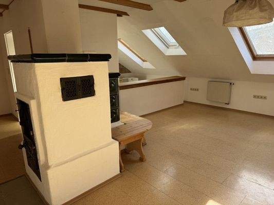 offener Wohn-Küchenbereich