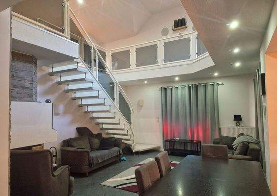 WE2 Wohn-Essbereich mit Kamin