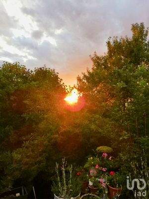 Sonnenuntergang Terrasse