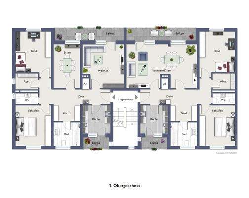 Grundriss - nicht maßstabsgerecht