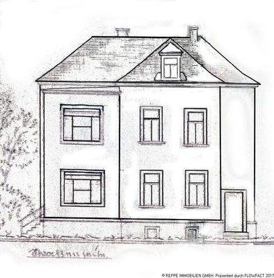 Ansicht Straße nach Umbau 1930 er Jahre