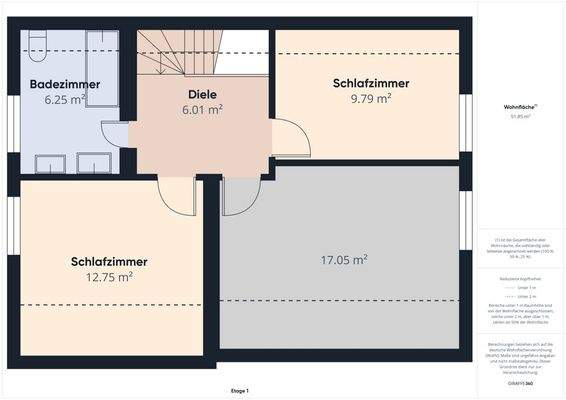 12925 Grundriss Obergeschoss