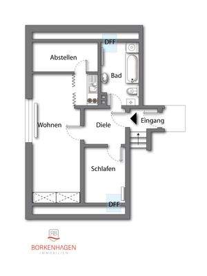 unverbindlicher Grundriss Whg. 3