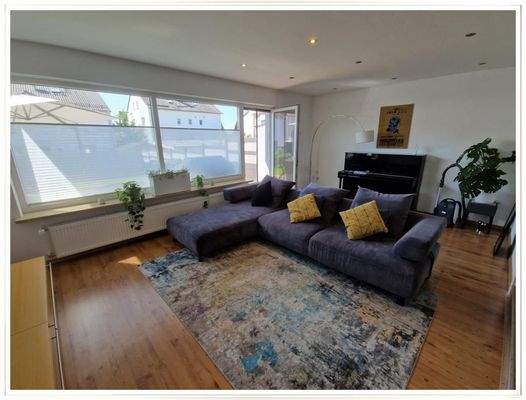 Wohnzimmer zur Südterrasse