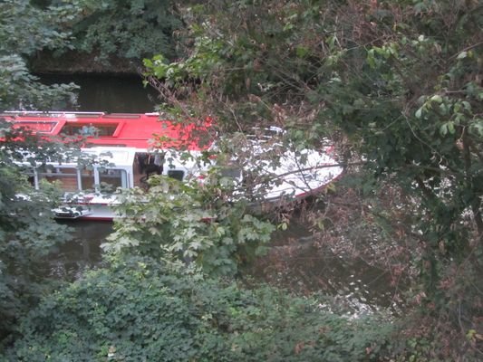 Balkonblick - Ausflugsdampfer Barmbeker Stichkanal