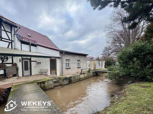 Grundstück von hinten