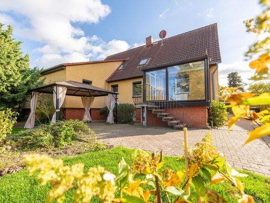 Wintergarten und Terrasse