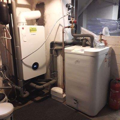 Gaszentralheizung Buderus 