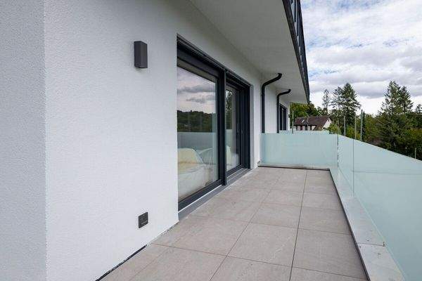 Ansicht Balkone Erdgeschoss