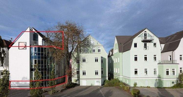 Außenansicht Hofseite Flächen