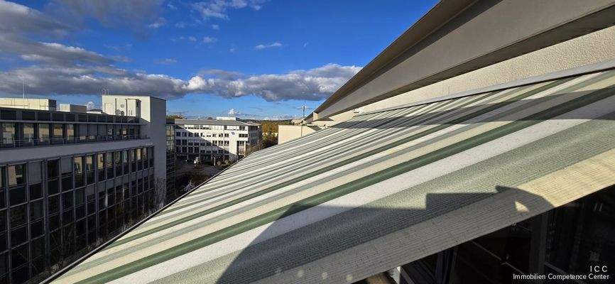 Blick von der PenthouseWohnung auf Dresden