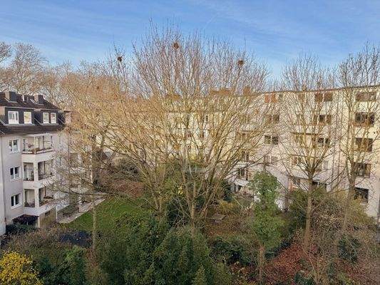 Ausblick in den Hinterhof