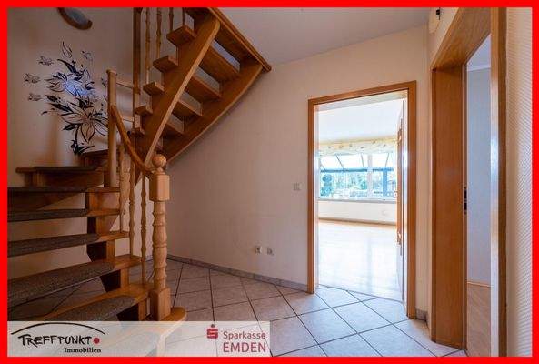 Treppenaufgang Erdgeschoss