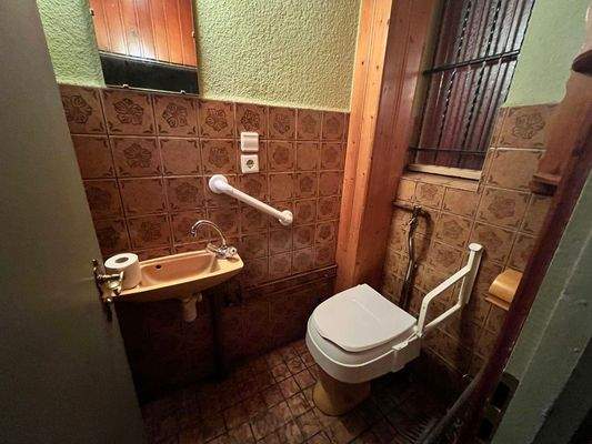 Gäste WC im Erdgeschoss