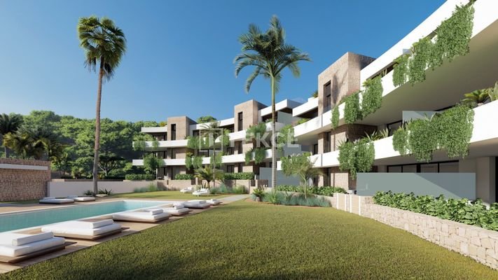 Stylish Apartments with Communal Pool in La Manga Golf Resort
