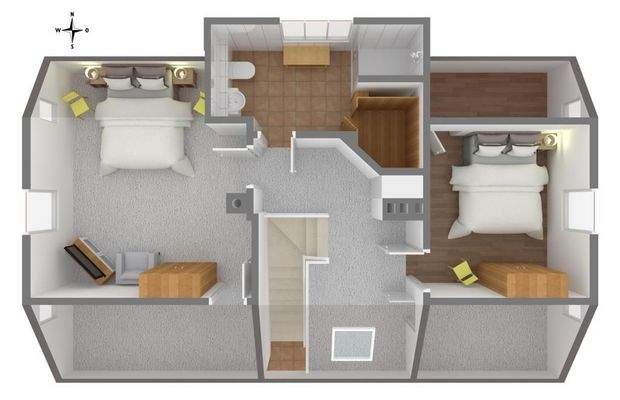 Grundriss Obergeschoss