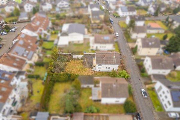 Grundstück Vogelperspektive