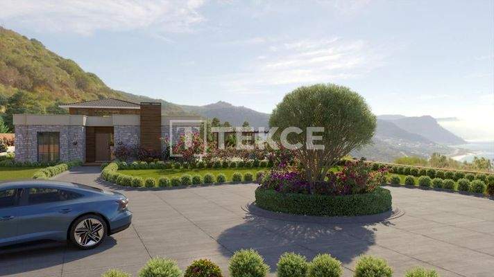 Detached Houses with Unique Sea Views in Bodrum Turgutreis