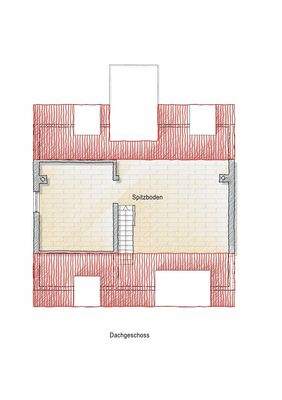 Grundriss Spitzboden
