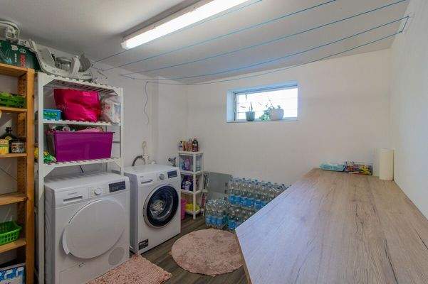 Waschküche im Keller