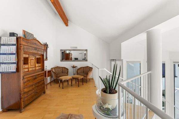 Galerie mit Leseecke