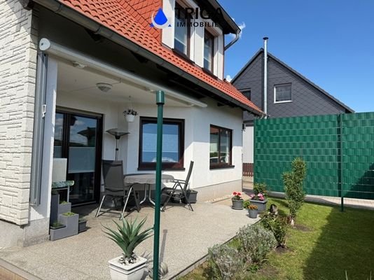 Terrasse am Wohnzimmer 