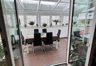 Blick in Wintergarten