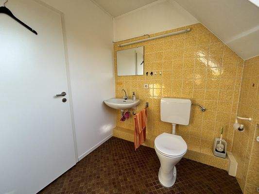 Badezimmer im Obergeschoss