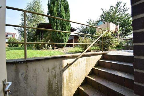 Ausgang Keller zum Garten