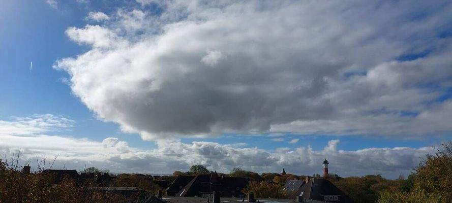 Ausblick Schlafzimmer Festland