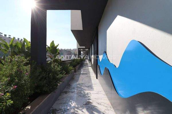 Properties For Sale in a Complex with Aquapark in Mersin