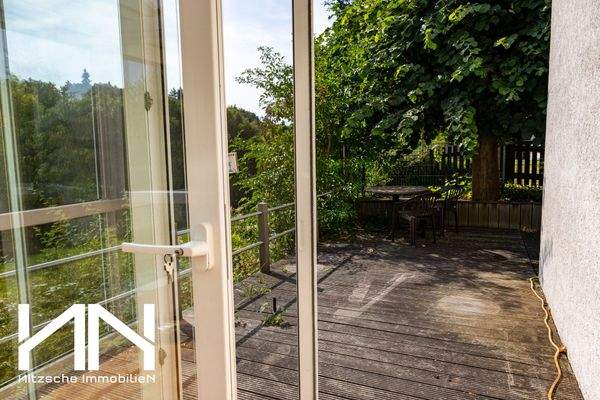 Wintergarten und Terrasse