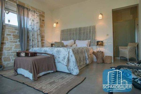 Kreta, Pitsidia: Wunderbare Villa mit Pool und Blick auf die Berge von Psiloritis