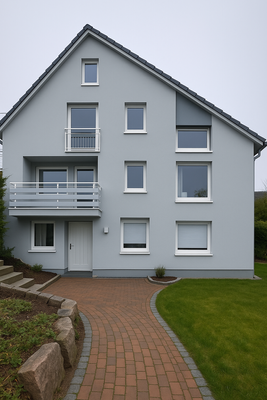 so könnte das Haus aussehen.