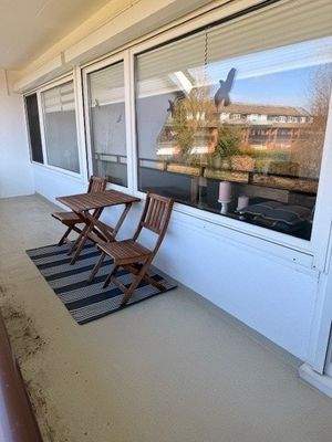 großzügiger Balkon