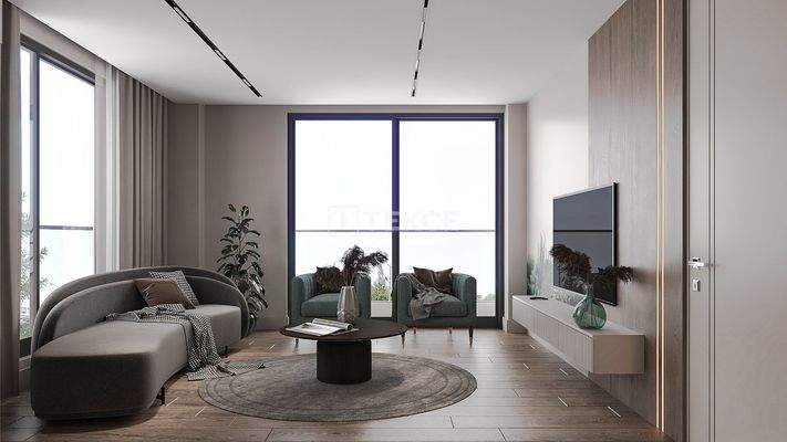 Flats for Sale Only 2 km from the Coast in Muratpaşa