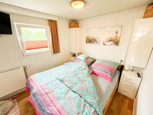 Schlafzimmer Teilans.