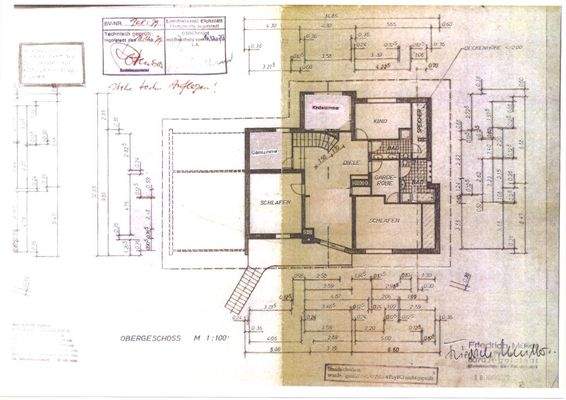 Grundriss Obergeschoss