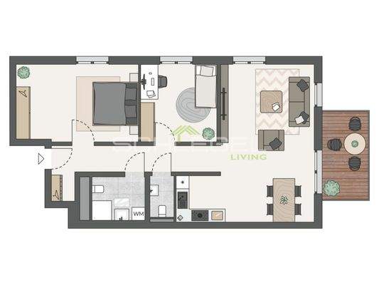 Grundriss Wohnung 06 I 10