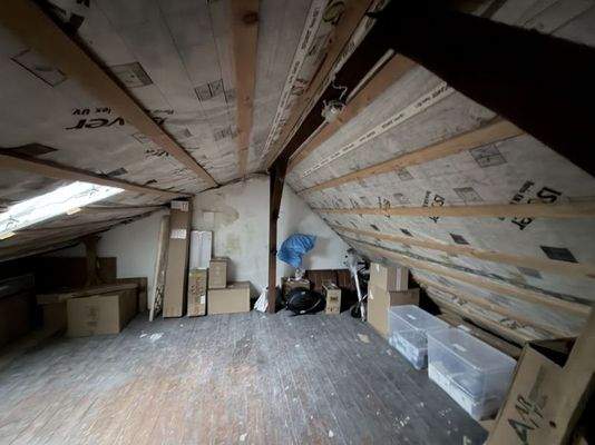 Dachboden 1 gedämmt